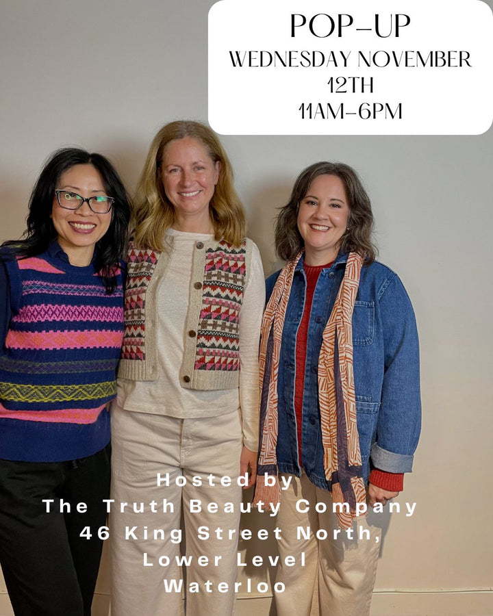 POP-UP on Wednesday November 12th in Waterloo