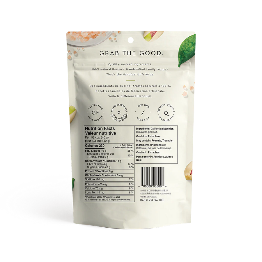 Dry Roasted Himalayan Salt Pistachios