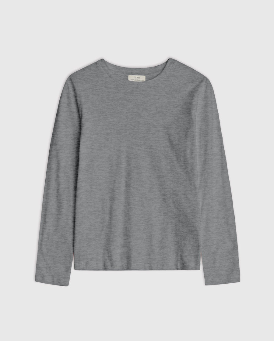 Organic Cotton Long Sleeve T-Shirt