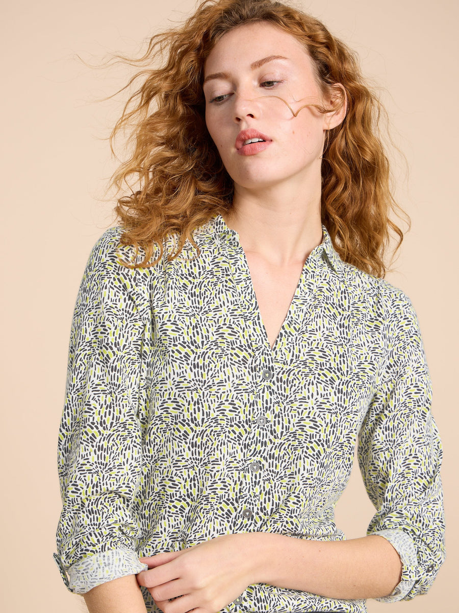 Annie Jersey Shirt - Seasonal Patterns