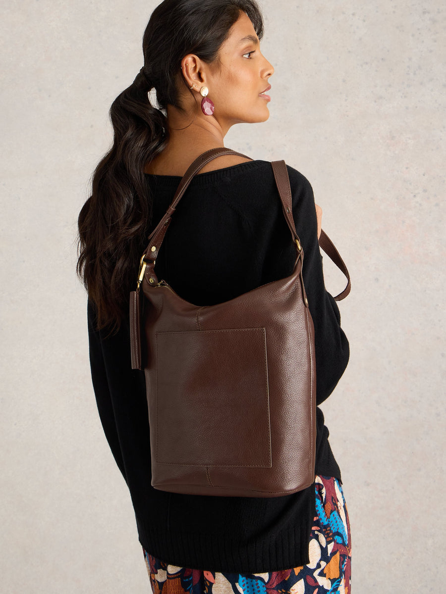 Fern Leather Cross Body