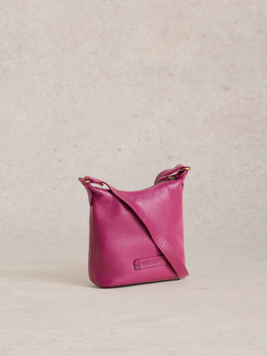 Mini Fern Leather Crossbody Bag