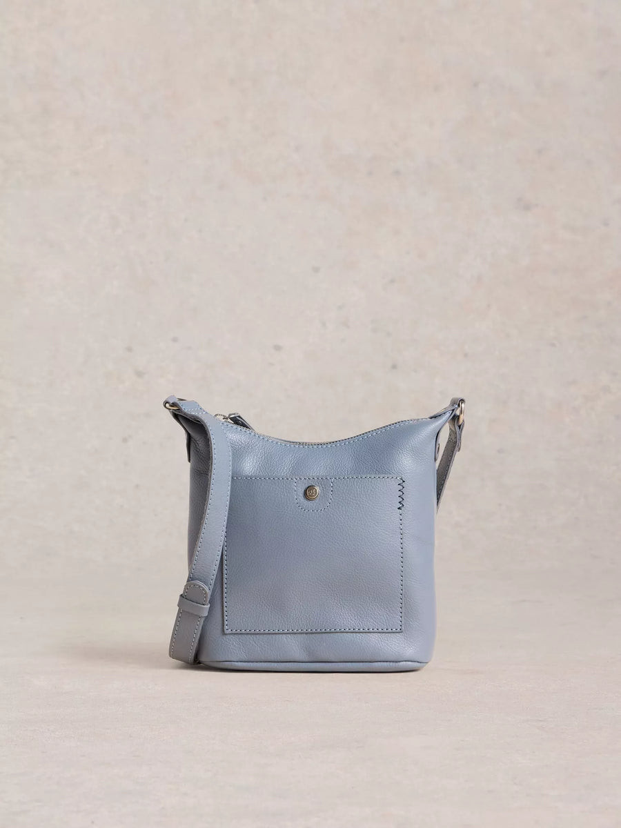 Mini Fern Leather Crossbody Bag