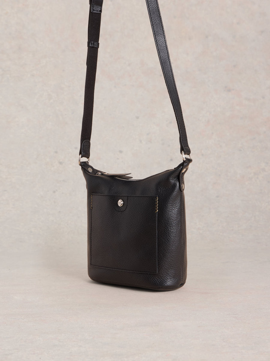 Mini Fern Leather Crossbody Bag