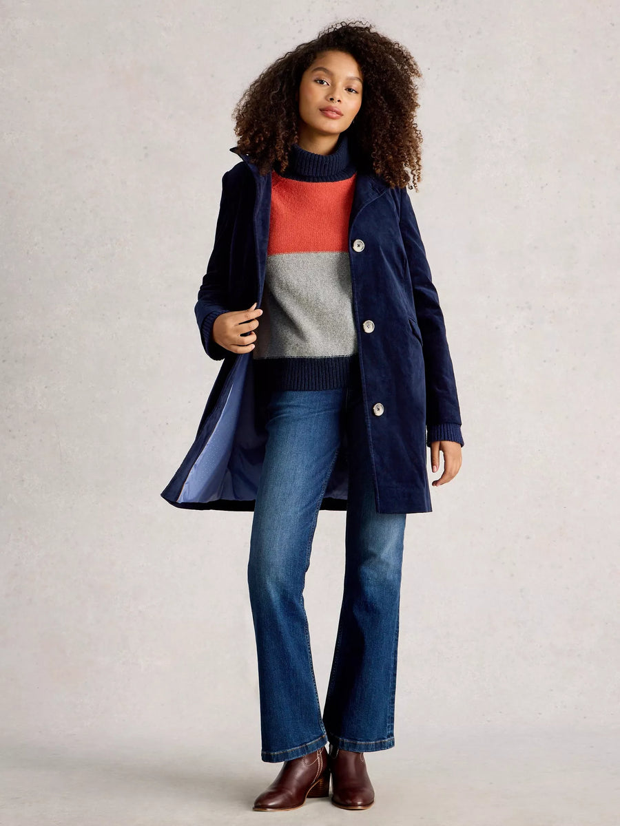 Karla Velvet Coat