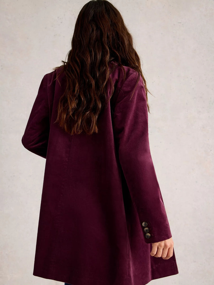 Karla Velvet Coat