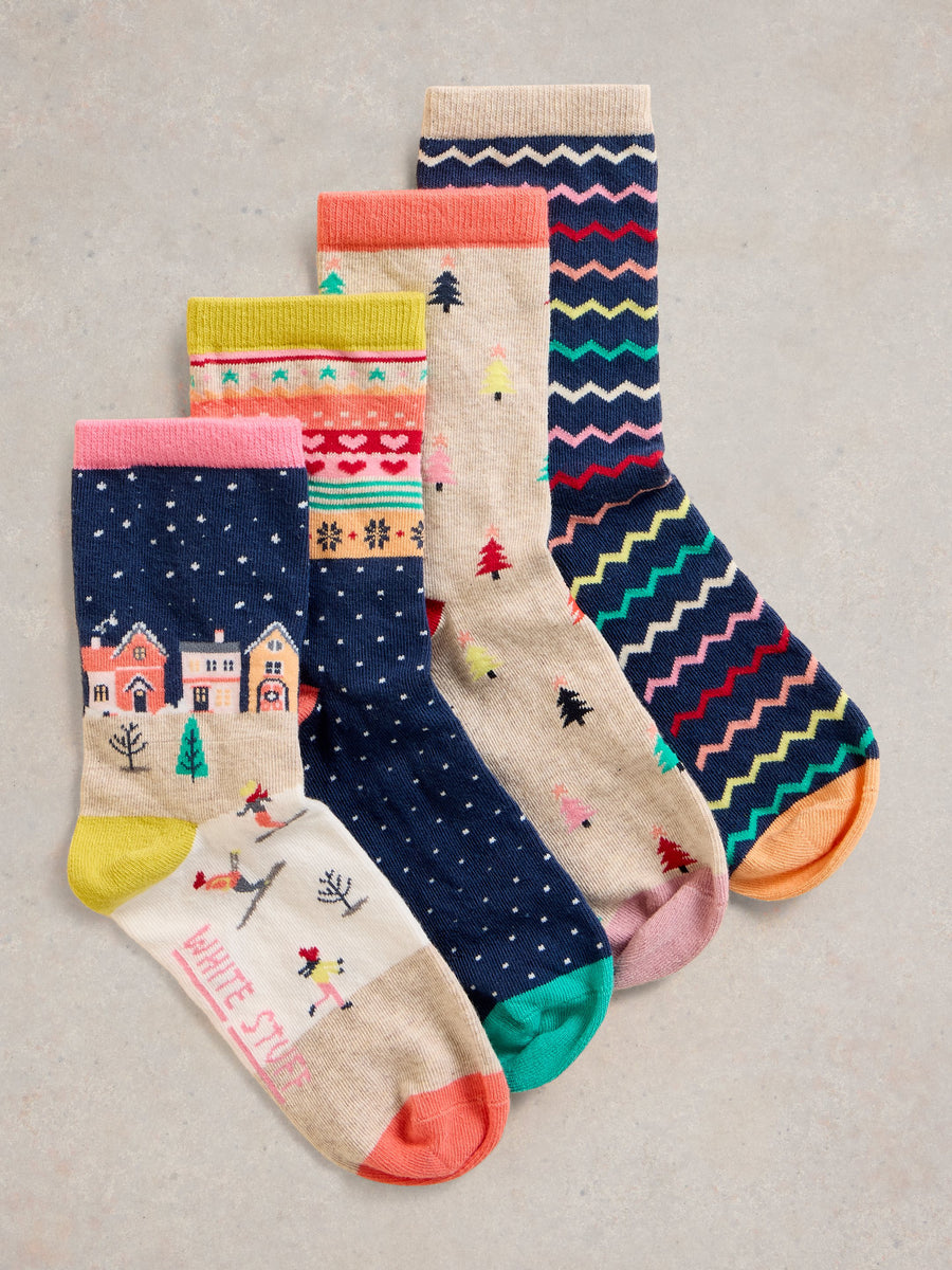 Winter Sock Gift Box