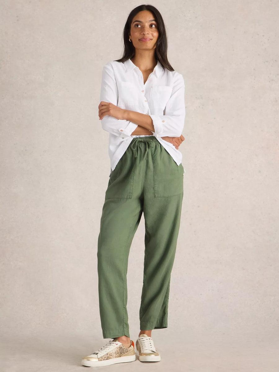 Elle Linen Blend Trouser