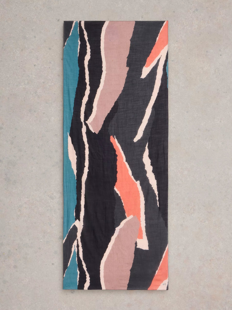 Abstract Print Scarf