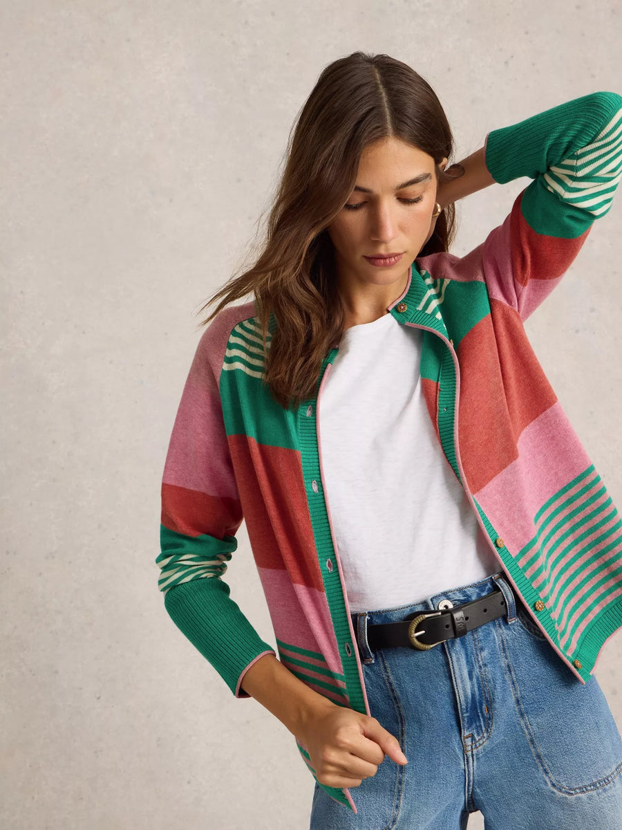 Lulu Striped Cardigan