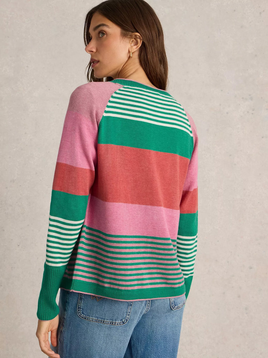 Lulu Striped Cardigan