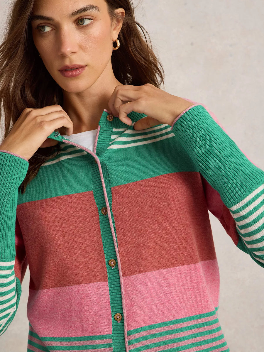 Lulu Striped Cardigan