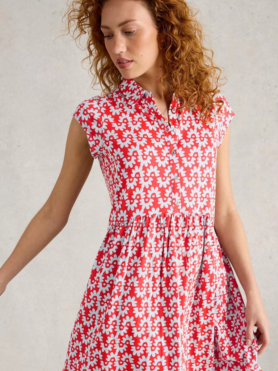 Everly Short Sleeve Jersey Dress