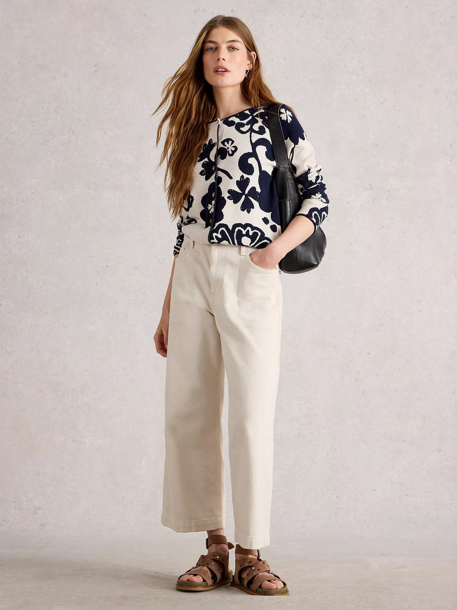 Lulu Patterned Cardigan