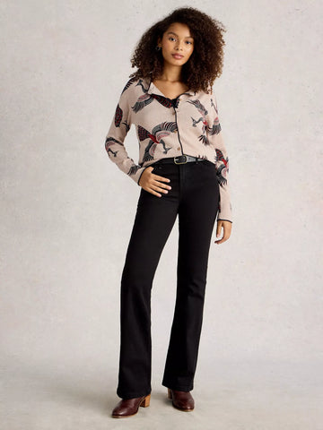 Lulu Patterned Cardigan