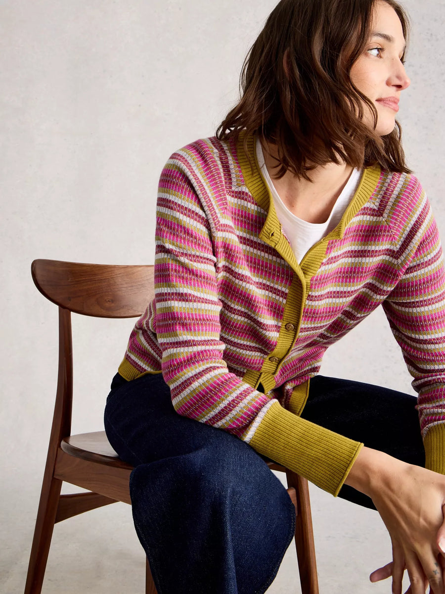 Lulu Patterned Cardigan