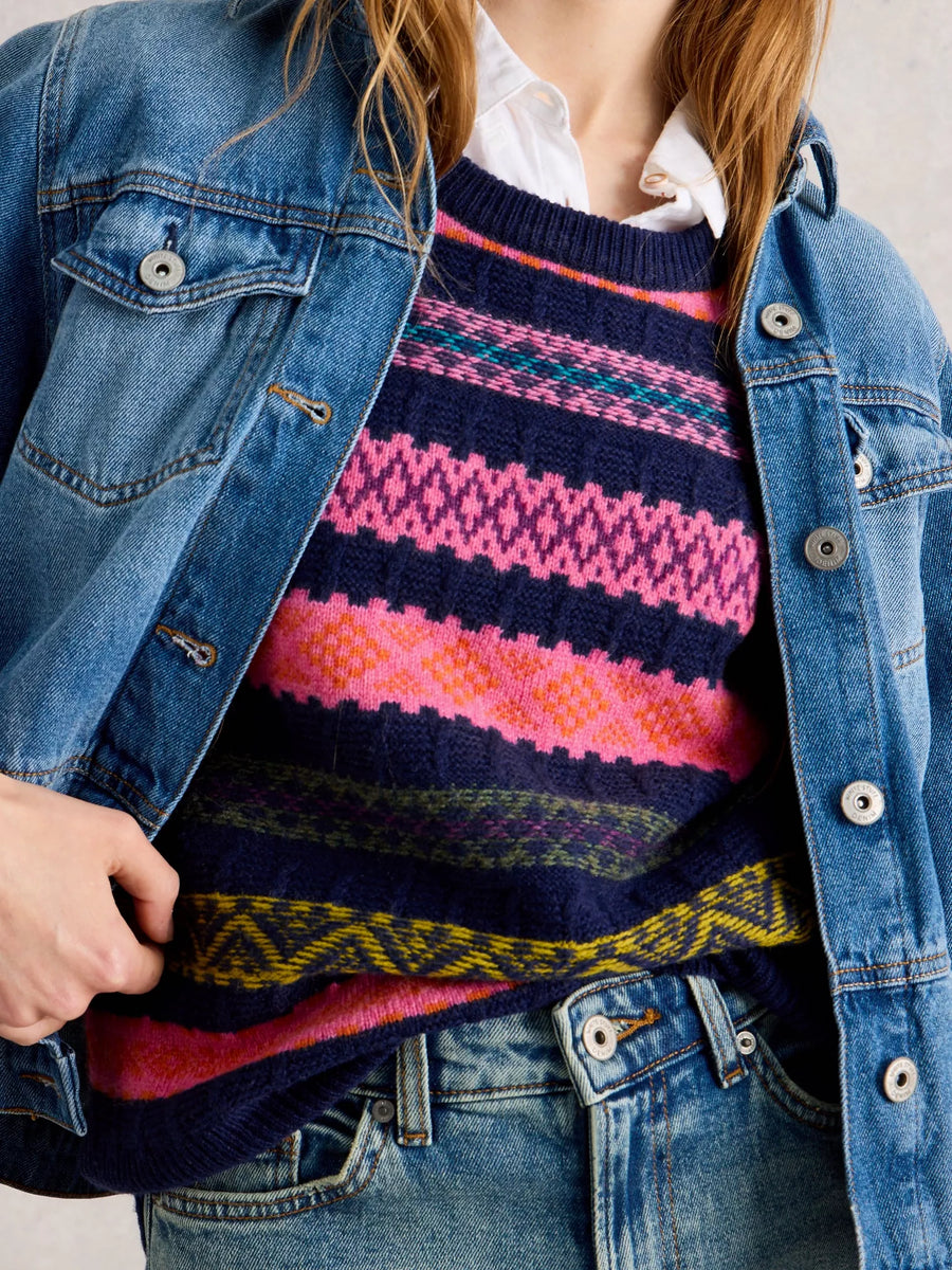 Lottie Fairisle Vest
