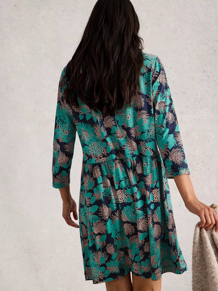 Everly Jersey Shirt Dress