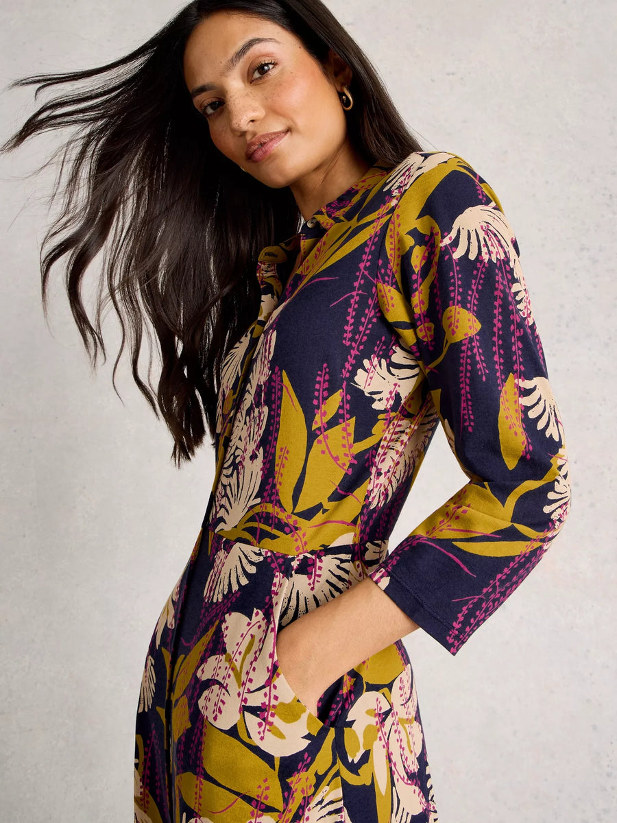 Rua Jersey Shirt Dress