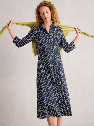 Rua Jersey Shirt Dress