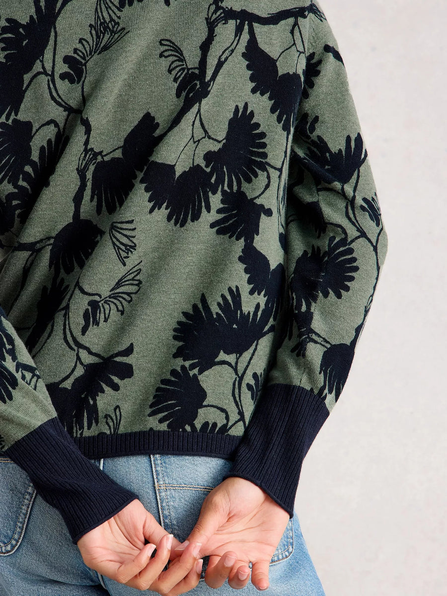 Lulu Patterned Cardigan