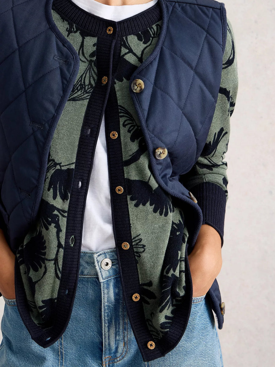 Lulu Patterned Cardigan