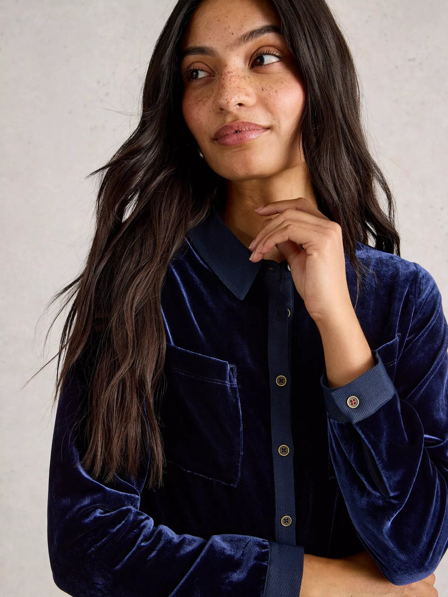 Sophie Velvet Shirt