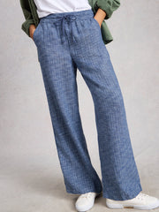 Ally Linen Wide Leg Trouser