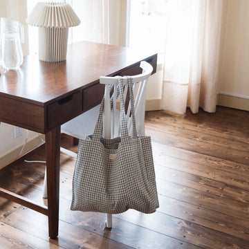 Gingham Tote