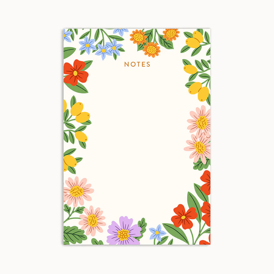 Loveliest Floral Notepad