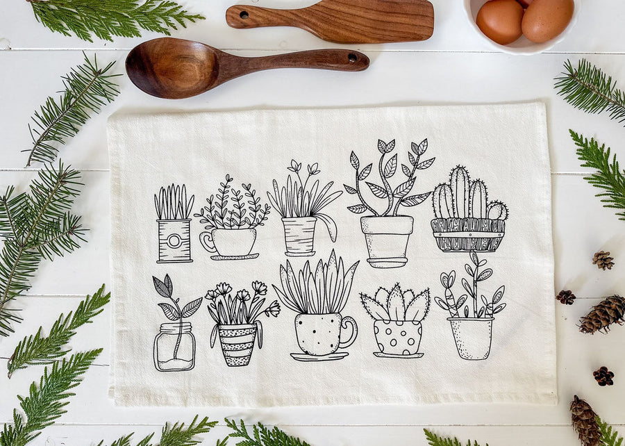 Organic Cotton Tea Towels