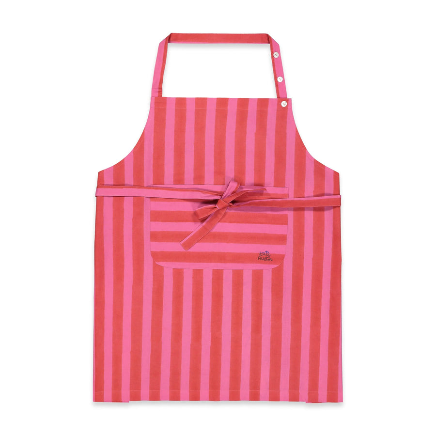 Striped Cotton Apron