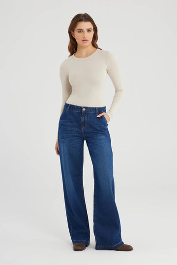 Maxine Wide Leg Trouser Jean