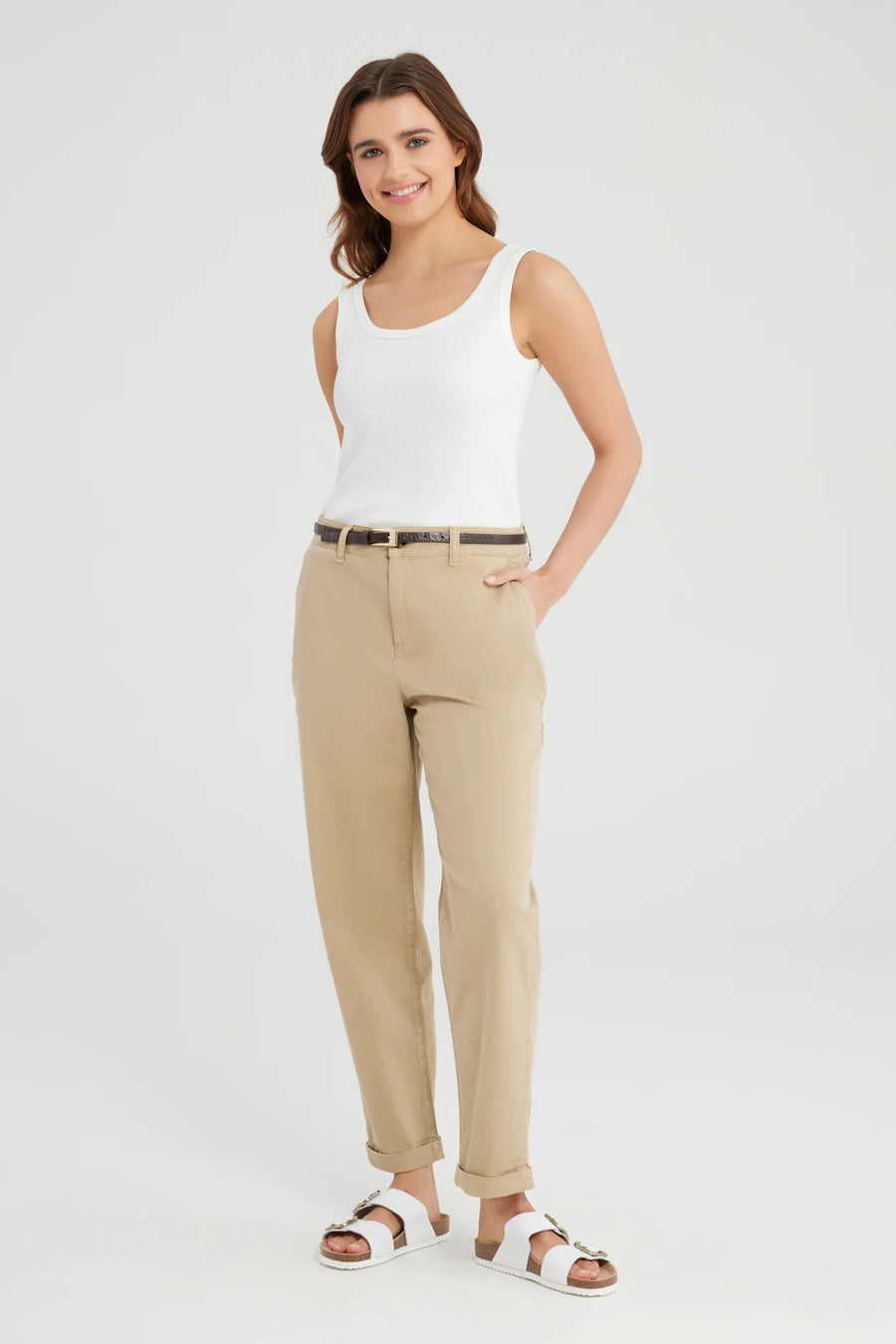 Ruth Mid Rise Trouser