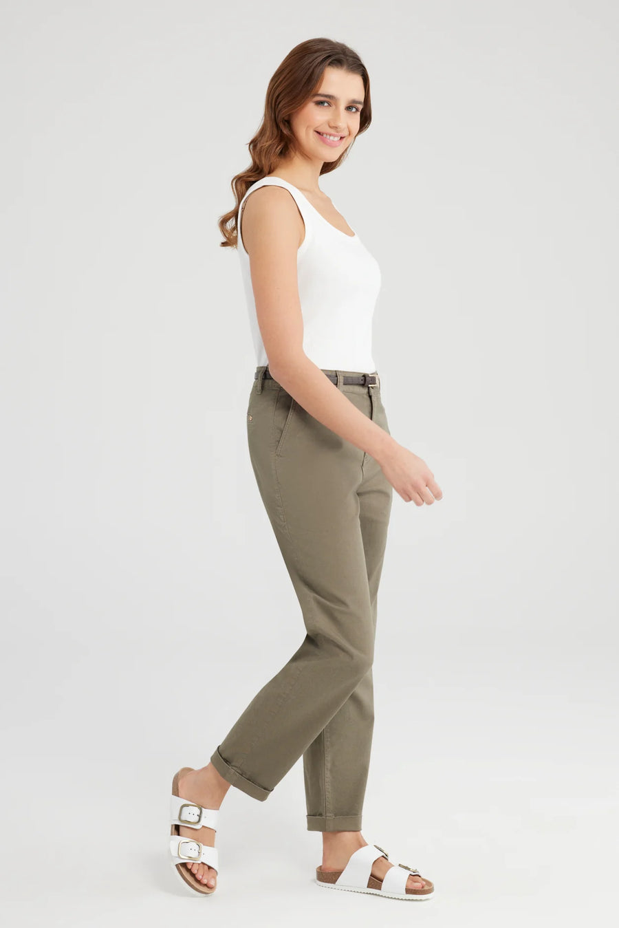 Ruth Mid Rise Trouser