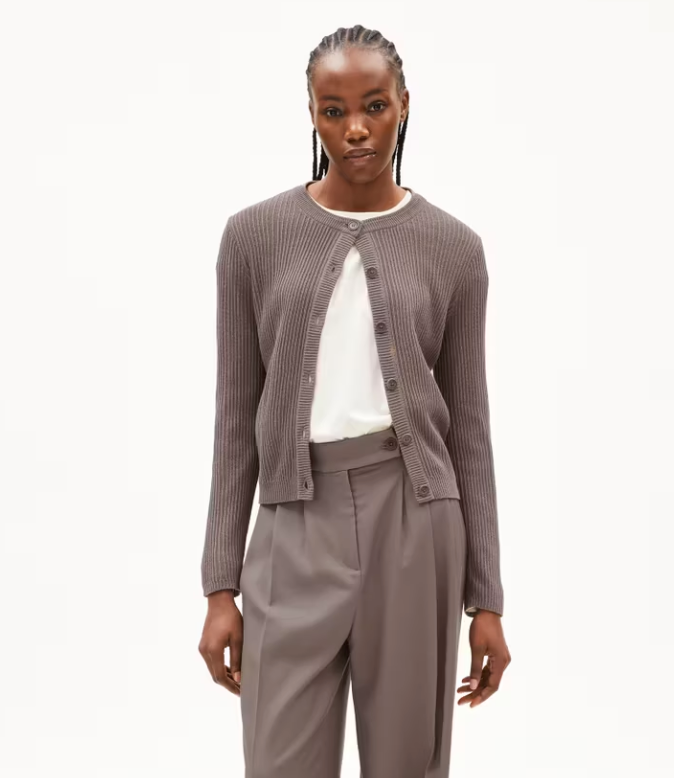 Ricalaa Lino Cardigan