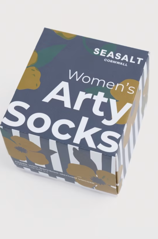 Arty Socks Floral Gift Box