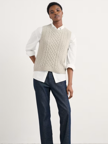 Newlyn Cable Stitch Vest