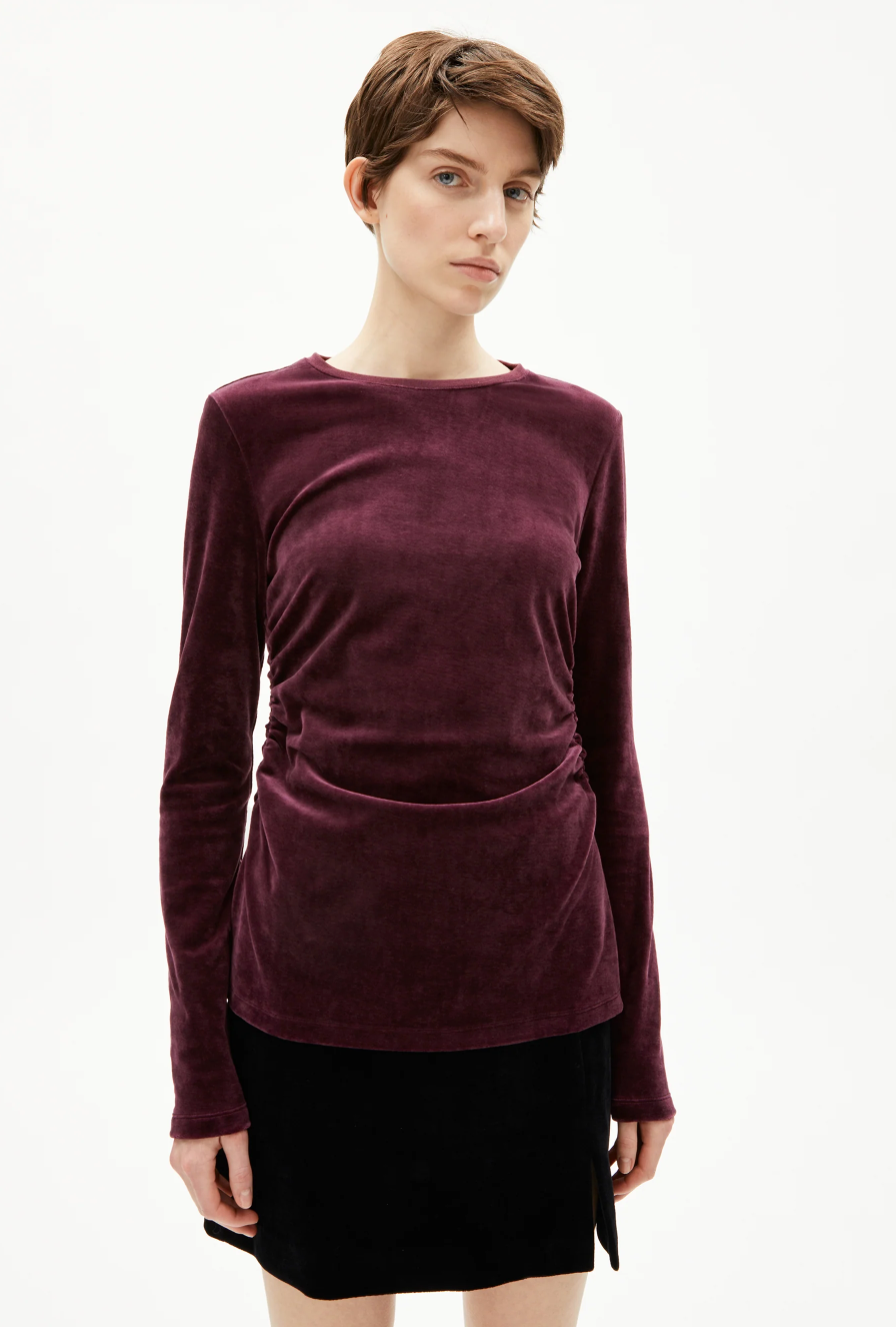 Adaaja Lora Velvet Shirts