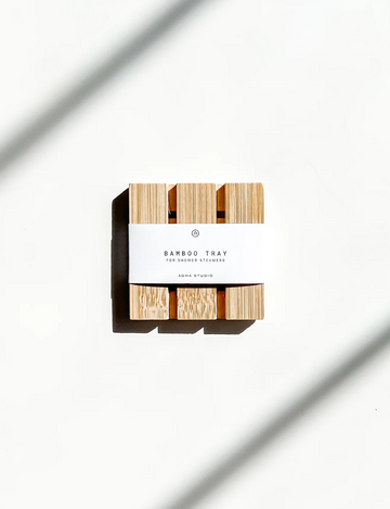 Bamboo Shower Steamer Tray