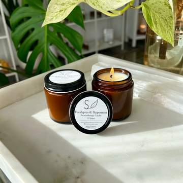 Eucalyptus & Peppermint Aromatherapy Candle