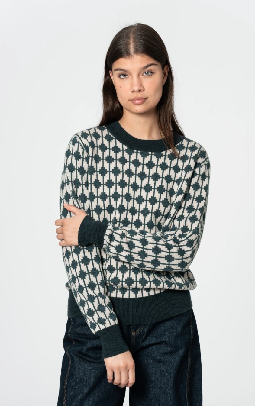 Merino Dhaka Sweater