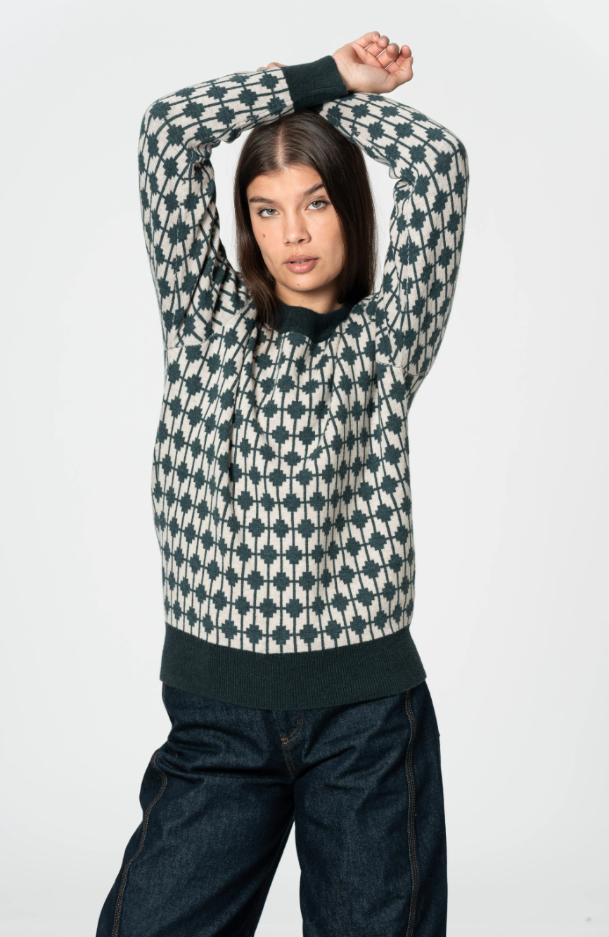 Merino Dhaka Sweater