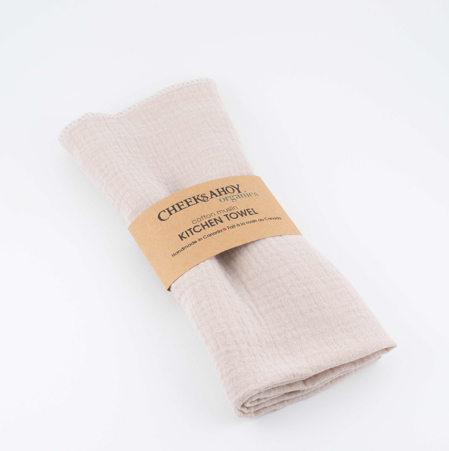 Organic Cotton Muslin Towels
