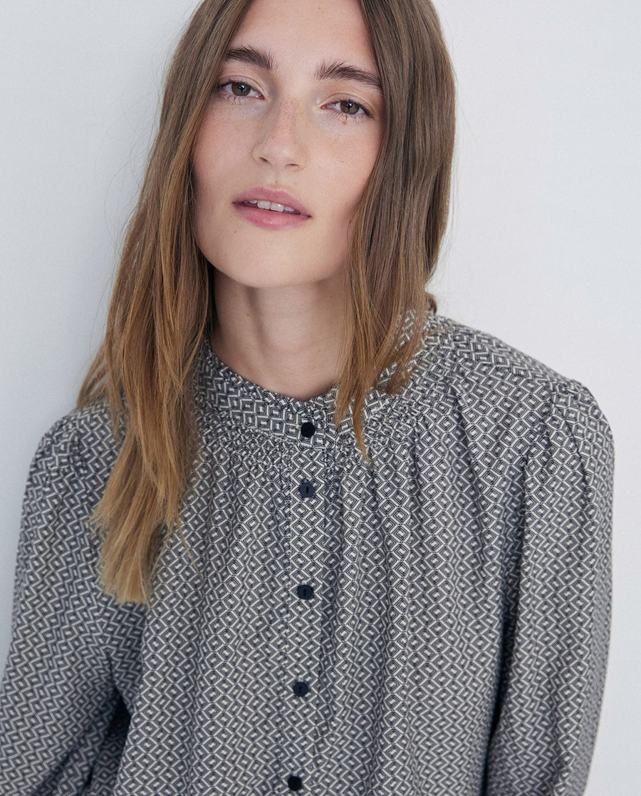 Patterned Blouse