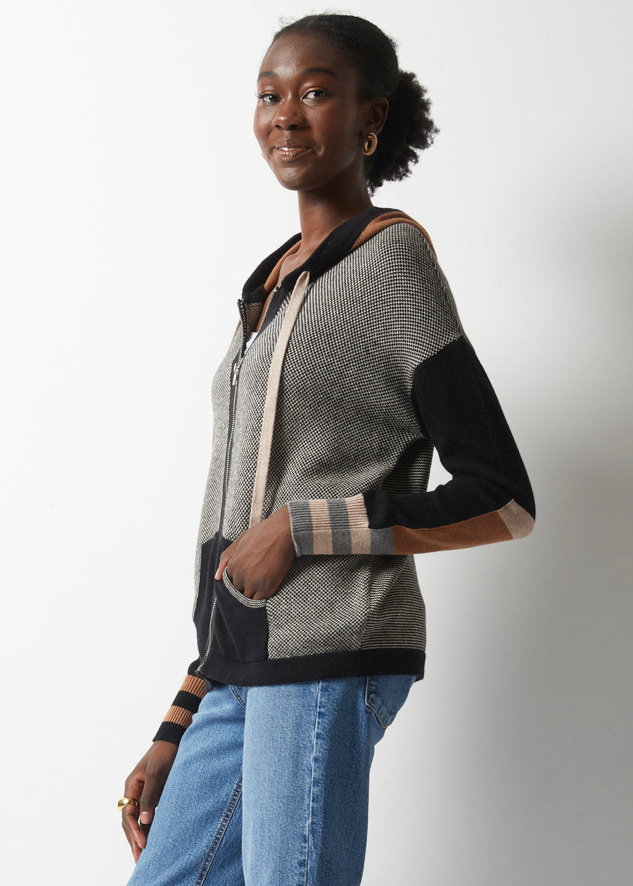 Birdseye Hooded Sweater