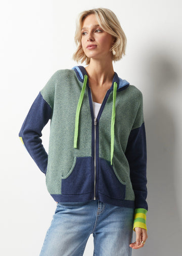 Birdseye Hooded Sweater