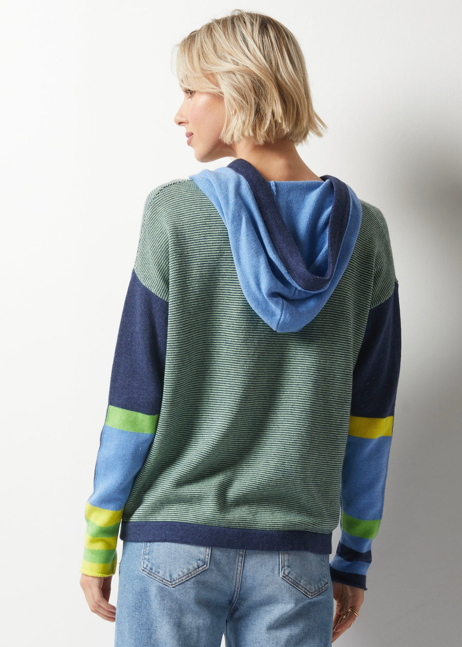 Birdseye Hooded Sweater