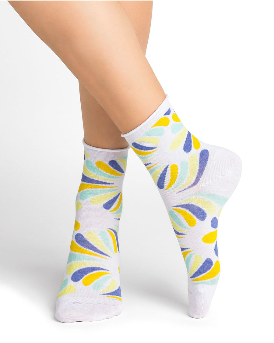 Flower Power Ankle Socks