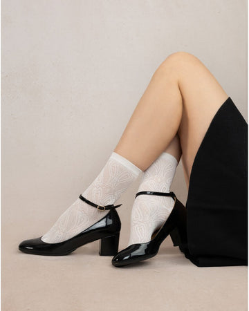 Silk Lace Socks